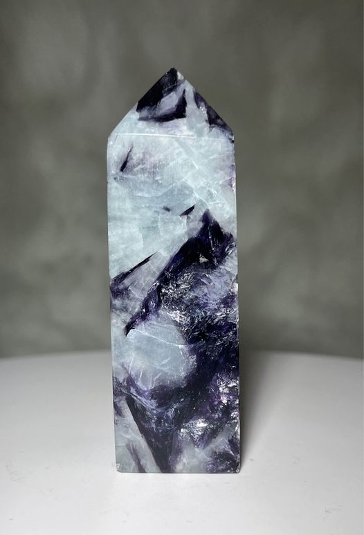 Aquamarine and Purple Mica