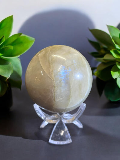 Garnierite Green Moonstone Sphere