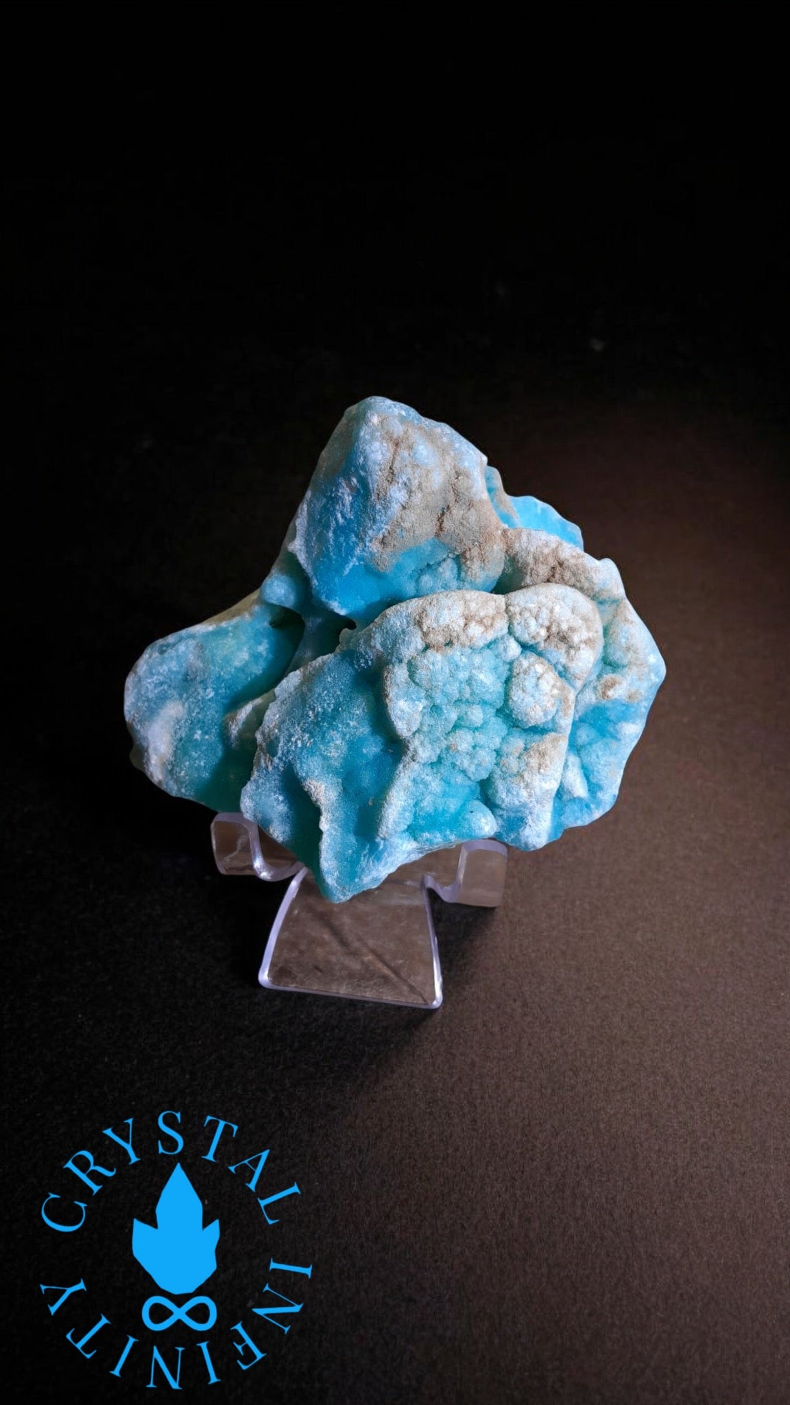 Blue Aragonite Specimen