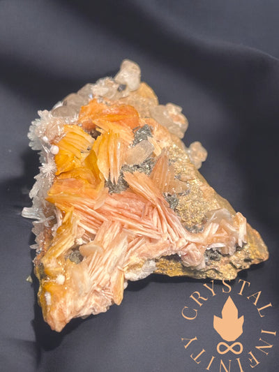 Barite with Galena and Cerussite Specimen