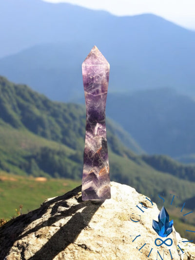 Chevron Amethyst Point