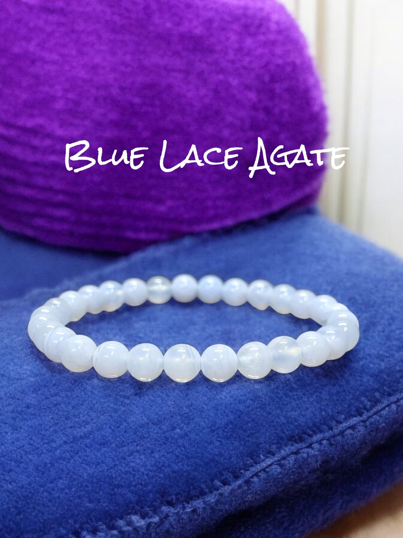 Blue Lace Agate Bracelet