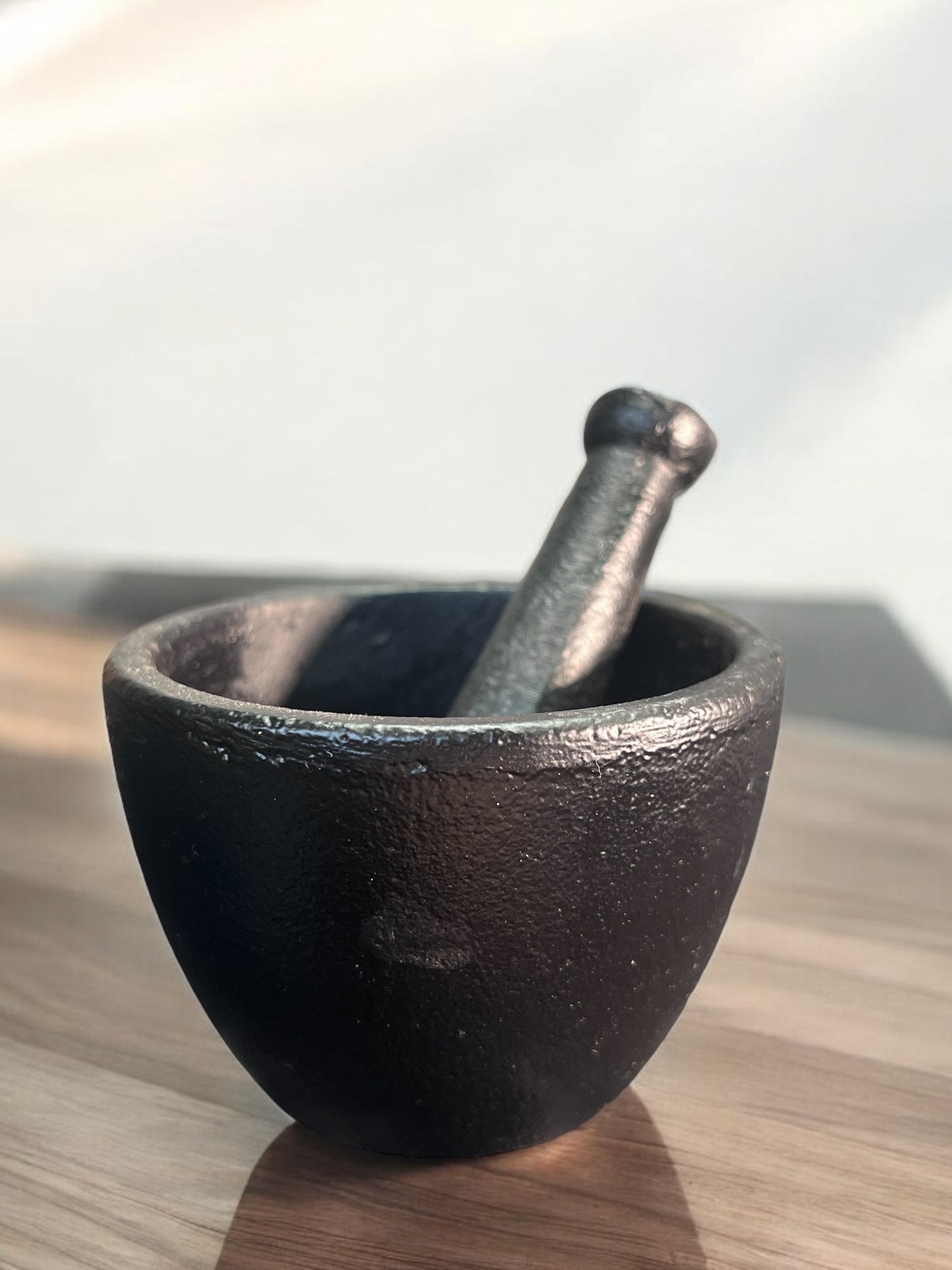 Cast Iron Mortar and Pestle