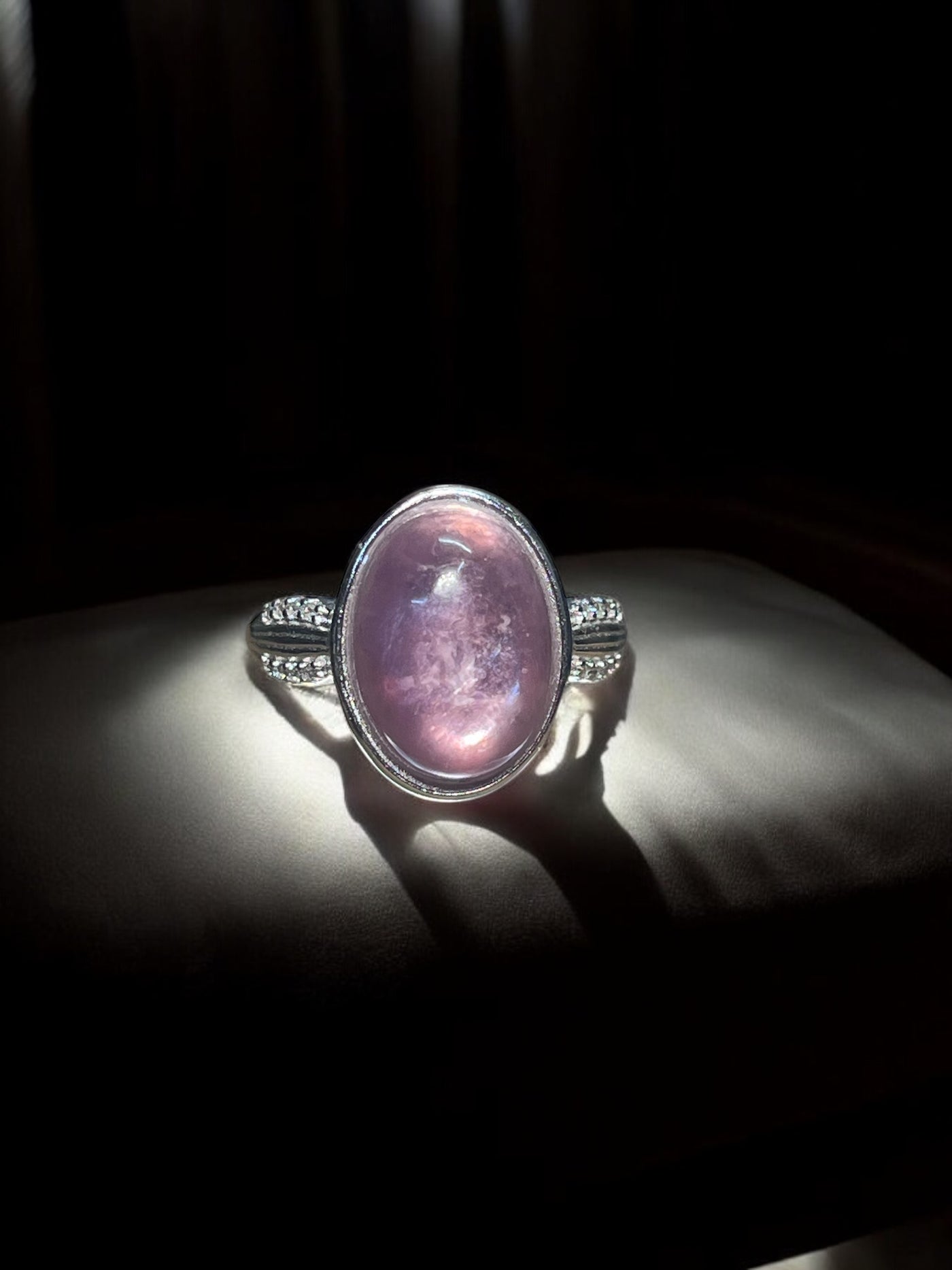 Lepidolite Mica Ring