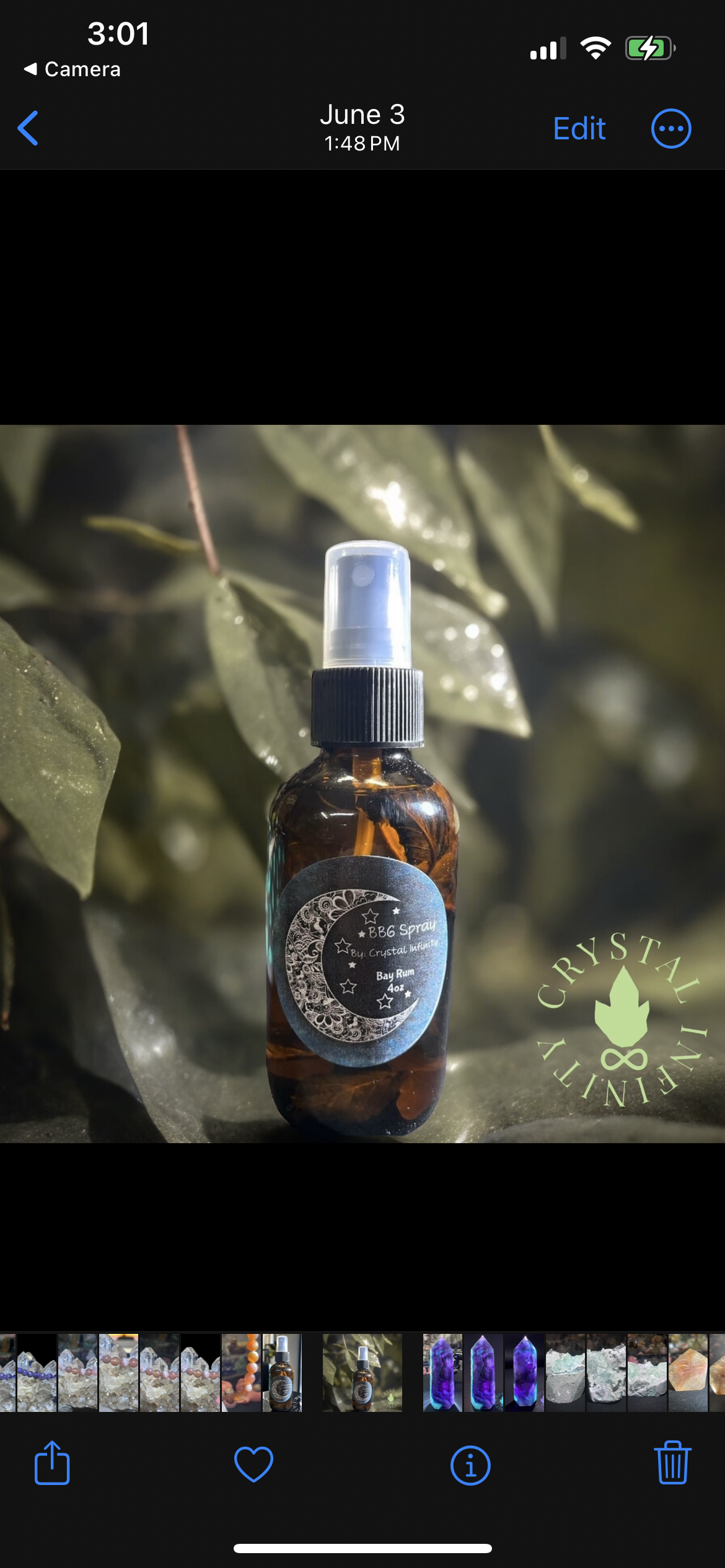 BBG Spray for Negative Energy Removal Self Care