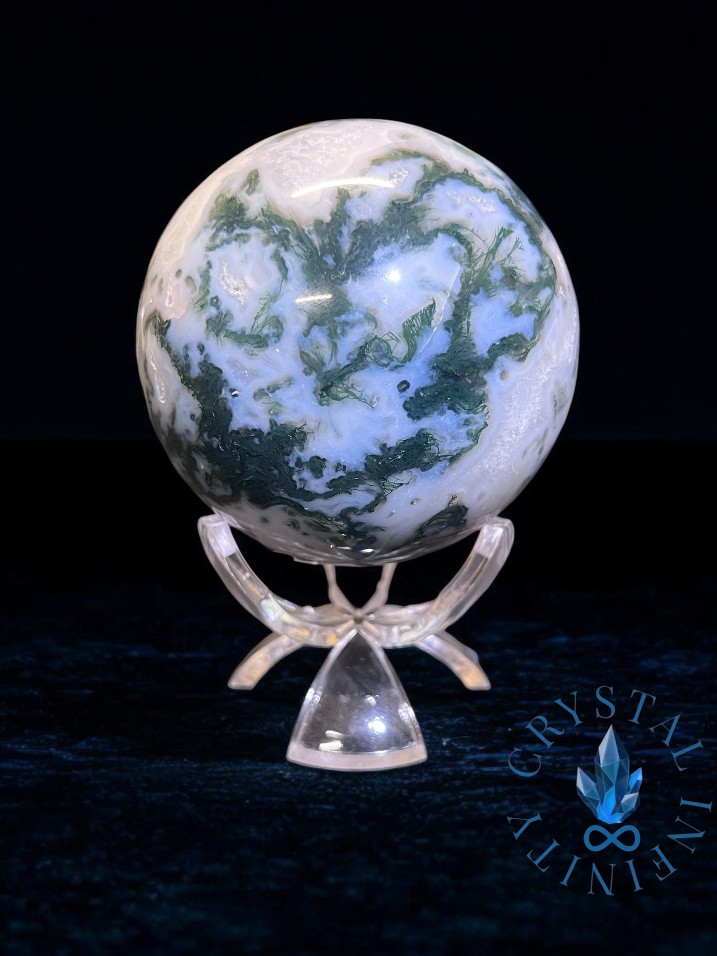 Moss Agate Sphere