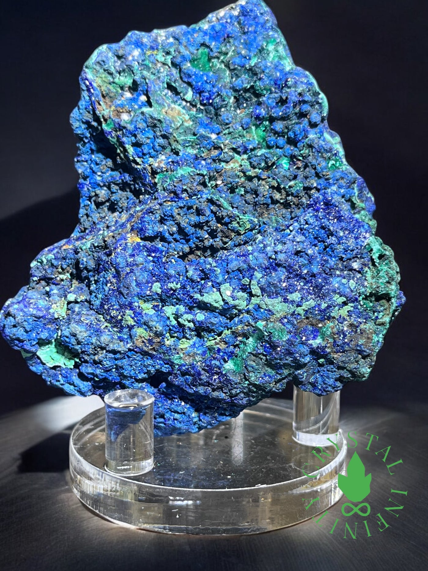 Azurite and Malachite Specimen