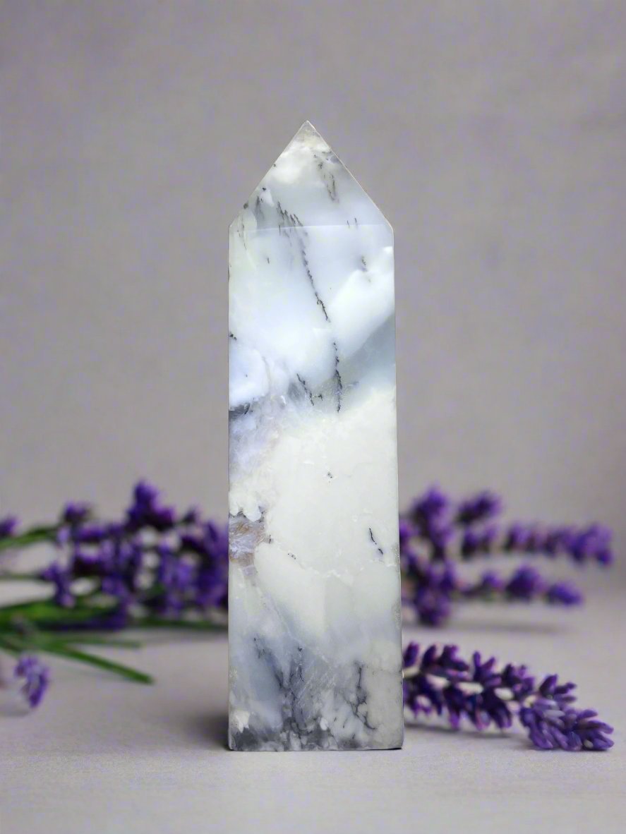 Dendritic Opal Points