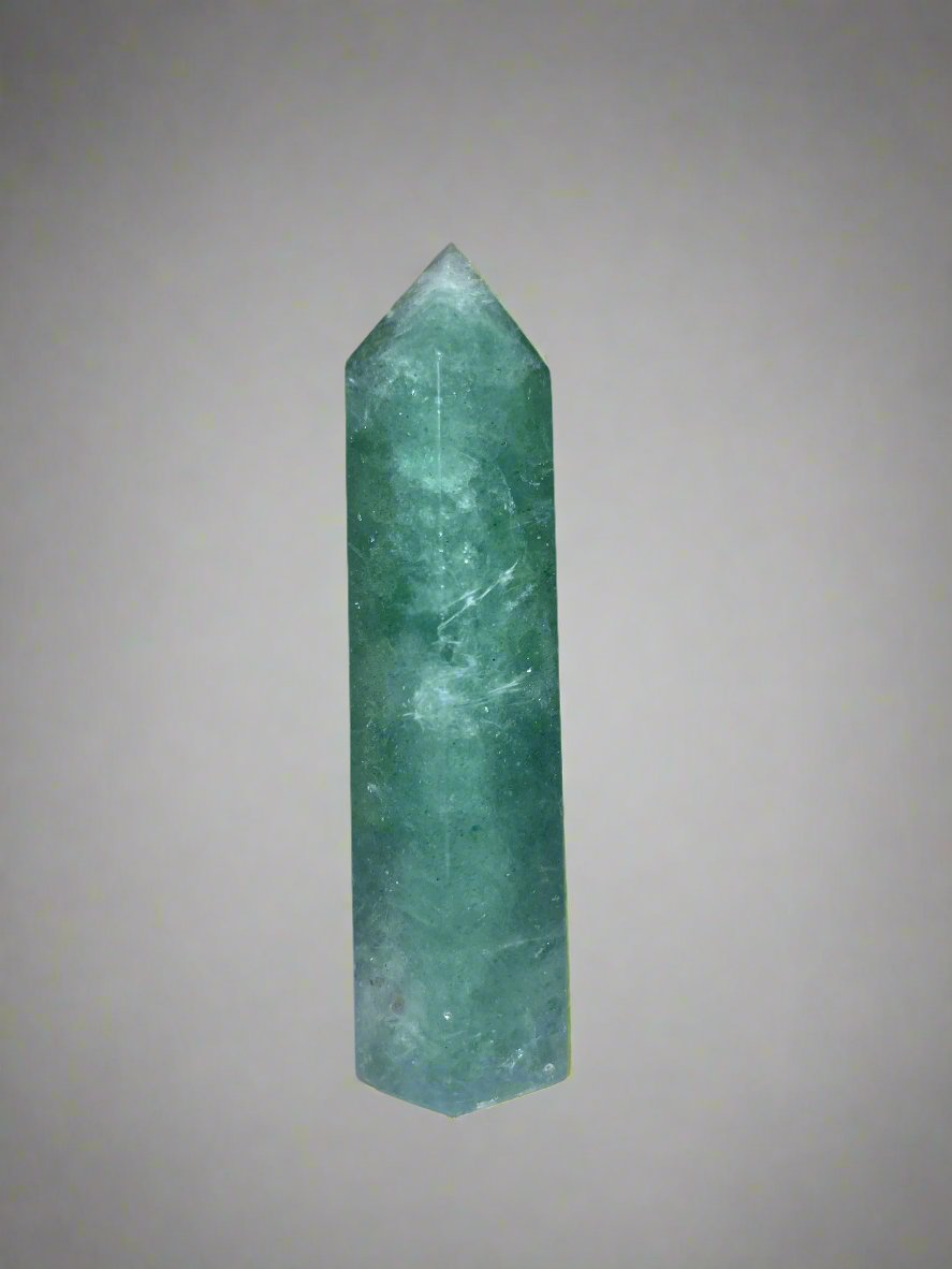 Green Strawberry Quartz Point