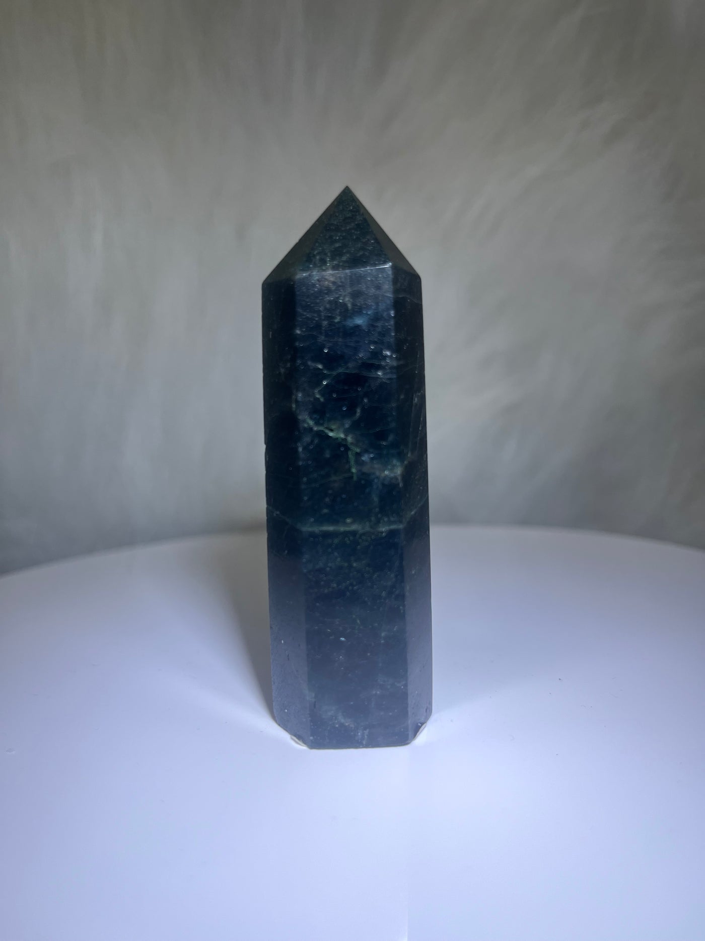 Blue Apatite Points