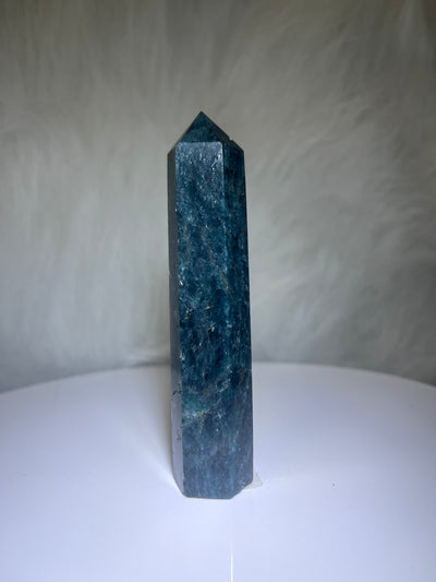 Blue Apatite Points