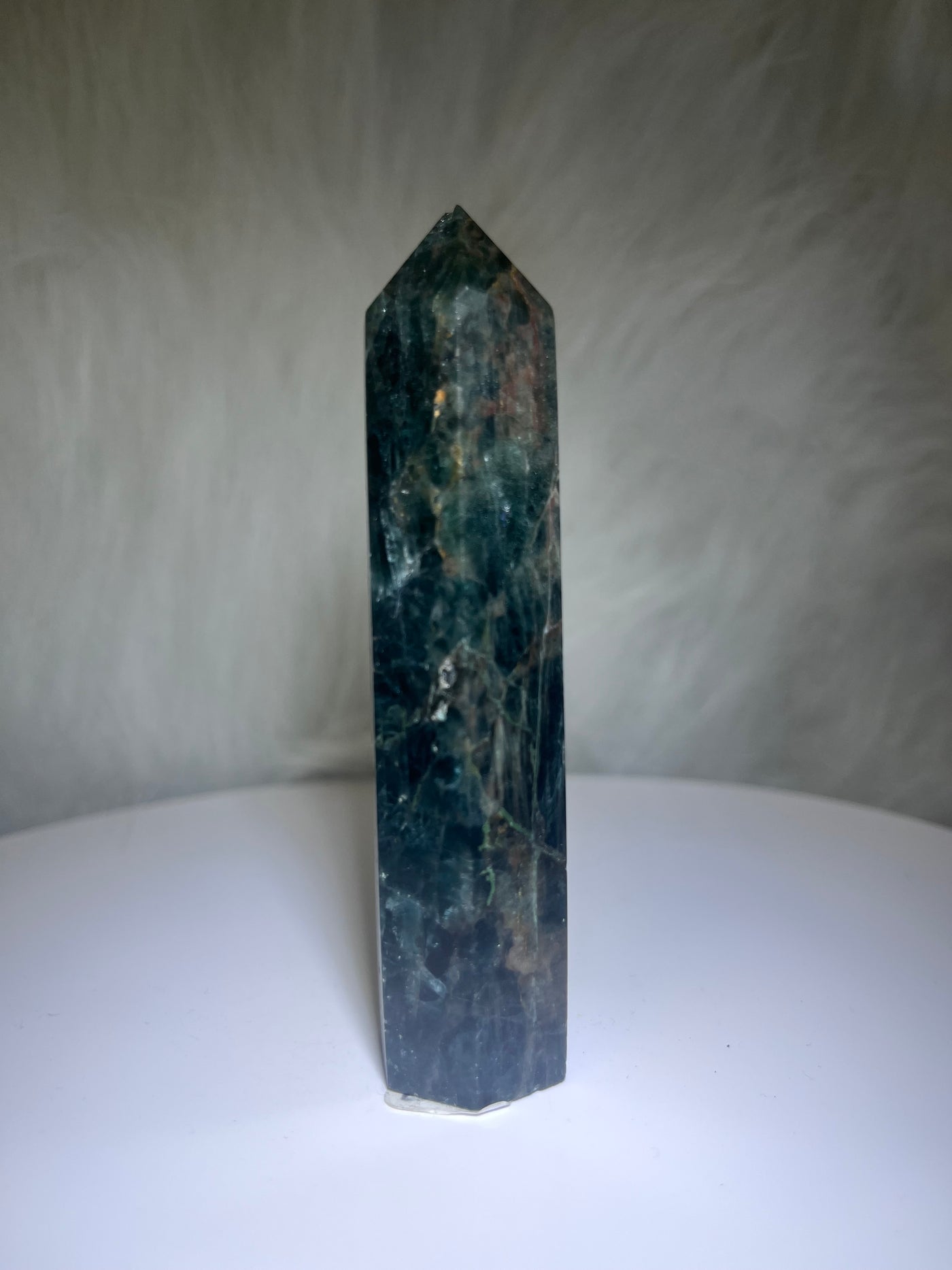 Blue Apatite Points