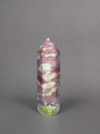 Plum Jasper and Serpentine Points