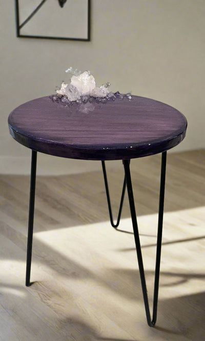 Clear Quartz Handmade Crystal Accent Table Metaphysical Supply