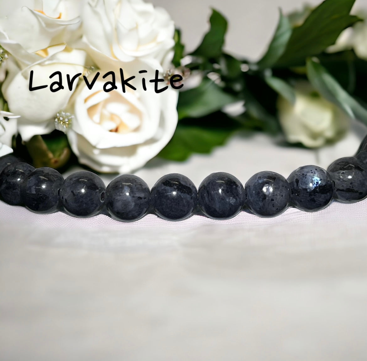 Larvakite Bracelet