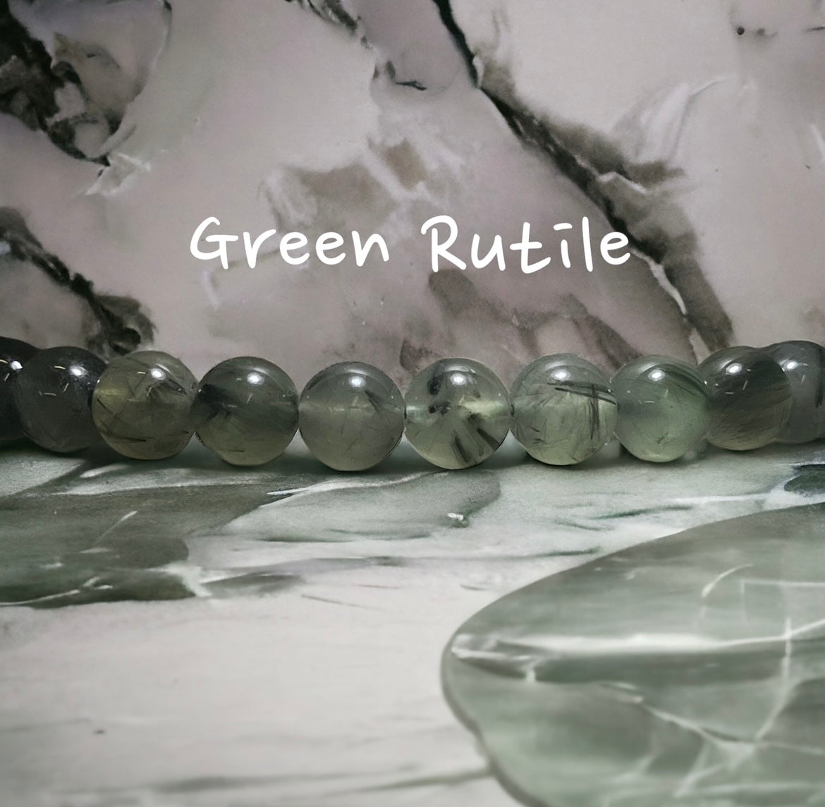 Green Rutile Bracelet