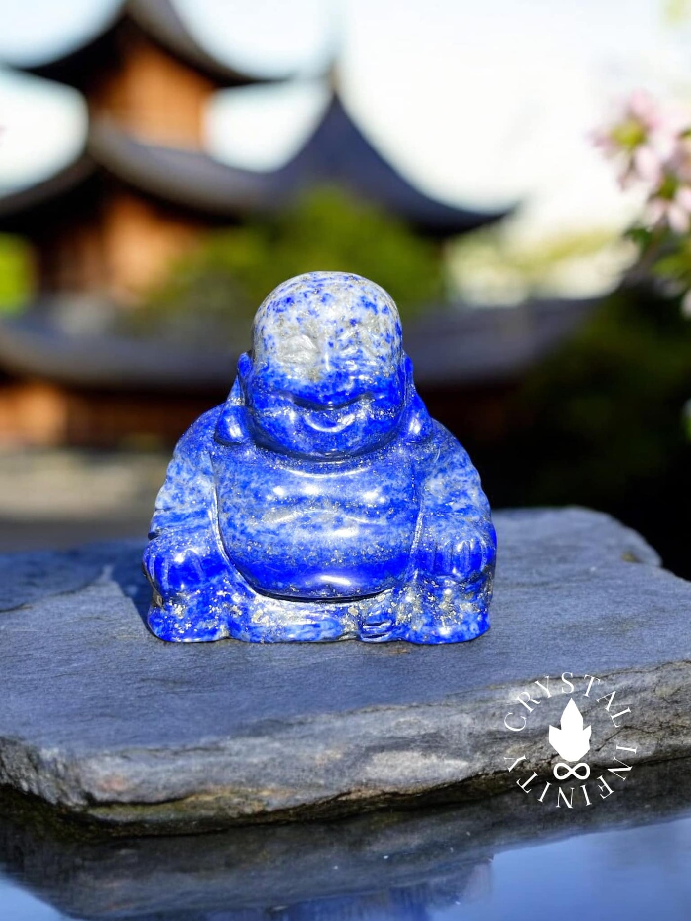 Lapis Lazuli Buddha Limited Edition Carving