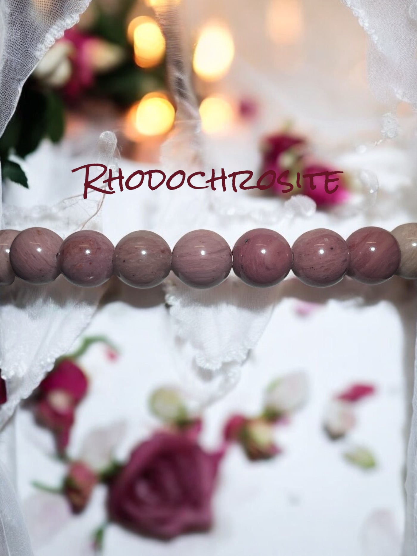 Rhodochrosite Bracelet