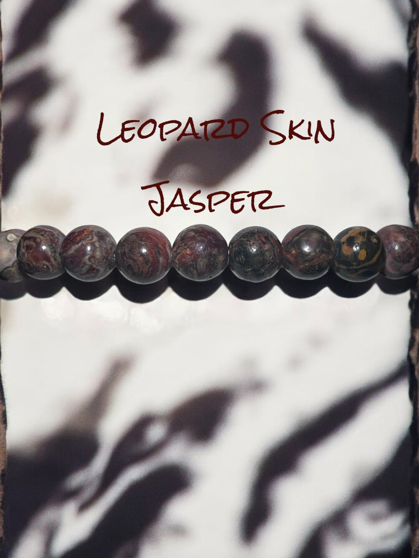 Leopard Skin Jasper Bracelet