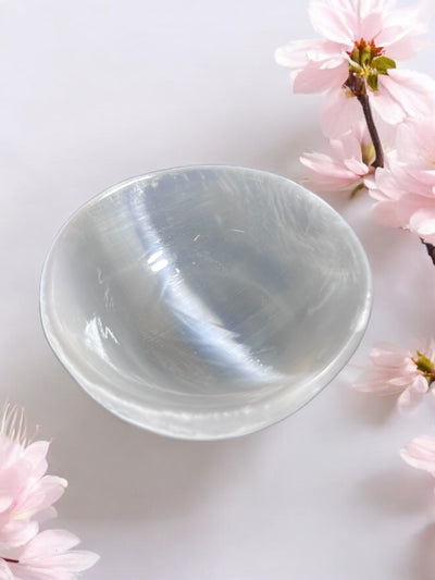 Satin Spar Selenite Bowl