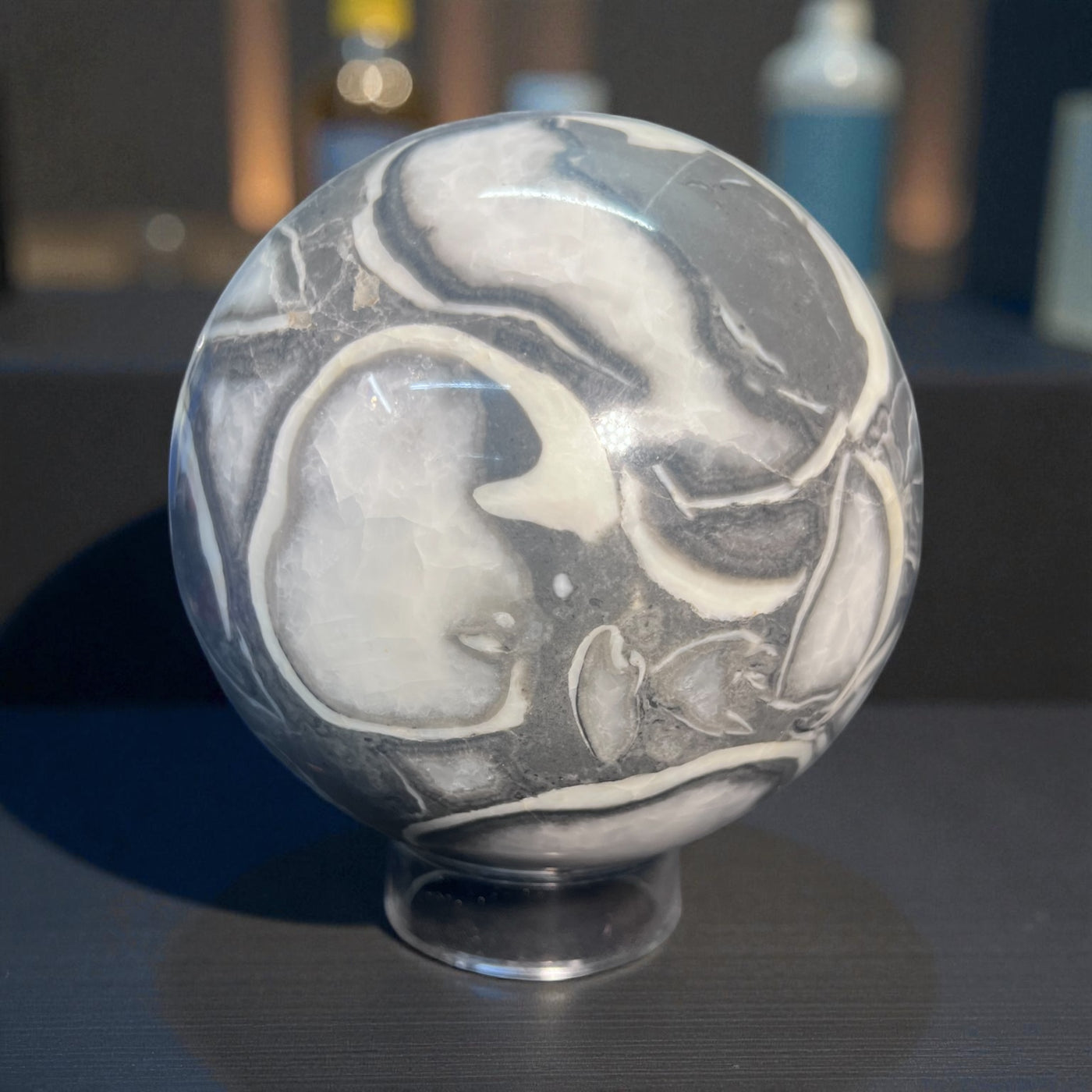 Thousand Eye Jasper Sphere