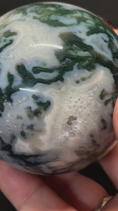 Moss Agate Sphere