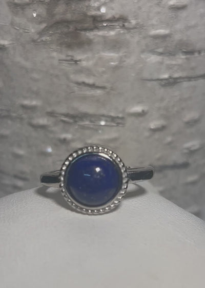 Lapis Lazuli Gemstone Ring