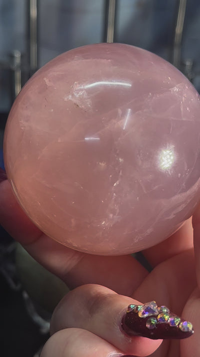 Rose Quartz Sphere