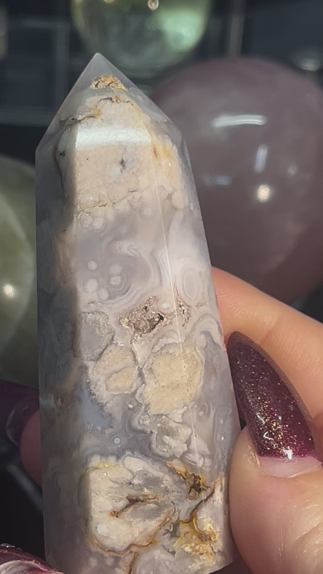 Flower Agate Point