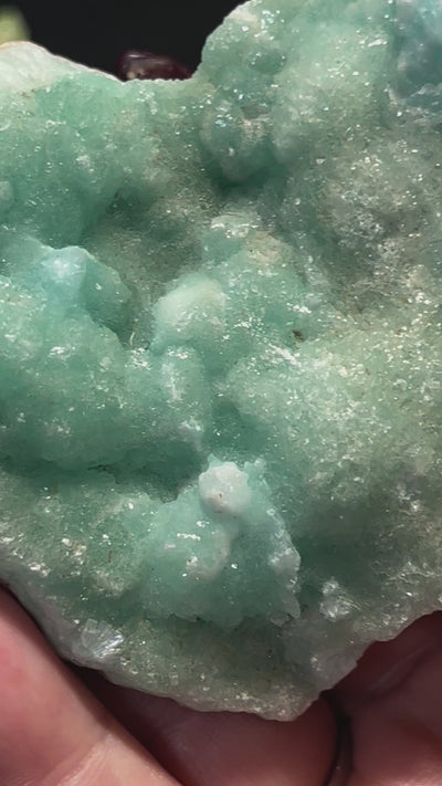 Blue Aragonite Specimen