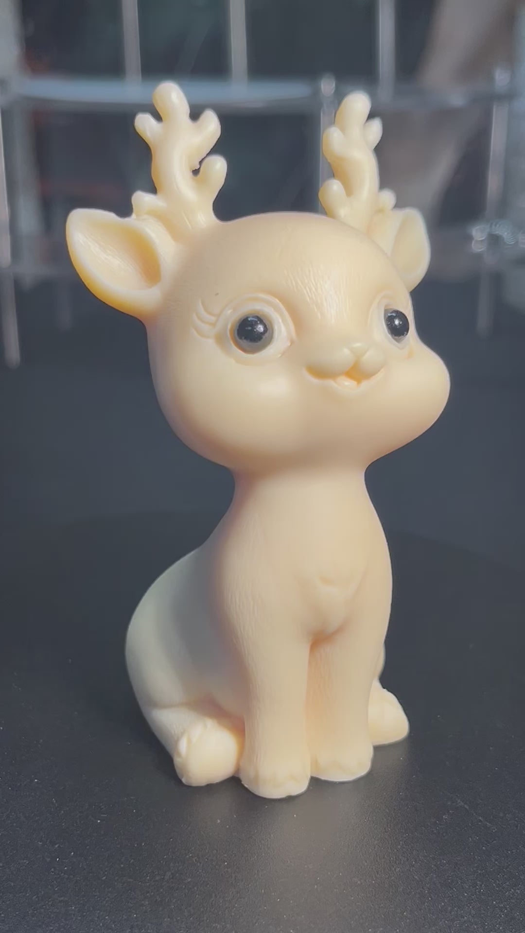 Tagua Nut Deer Carving