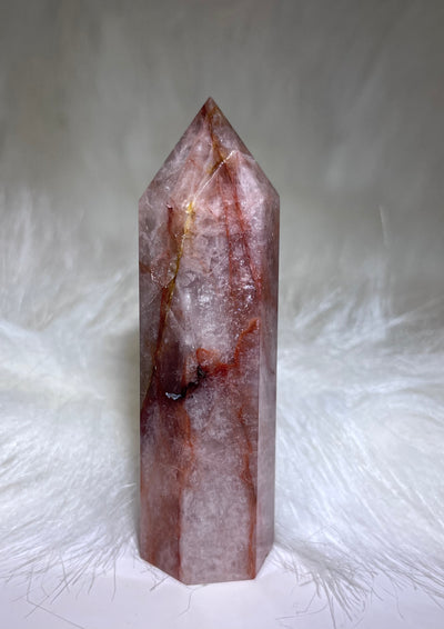 Fire Quartz Points