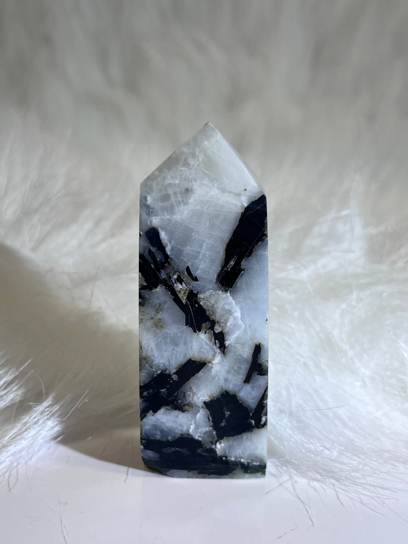 Rainbow Moonstone Points