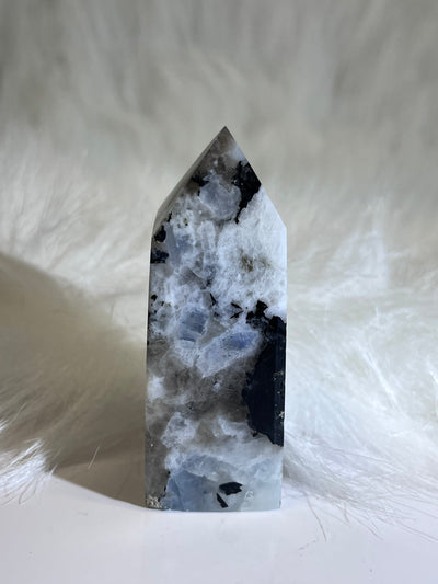 Rainbow Moonstone Points