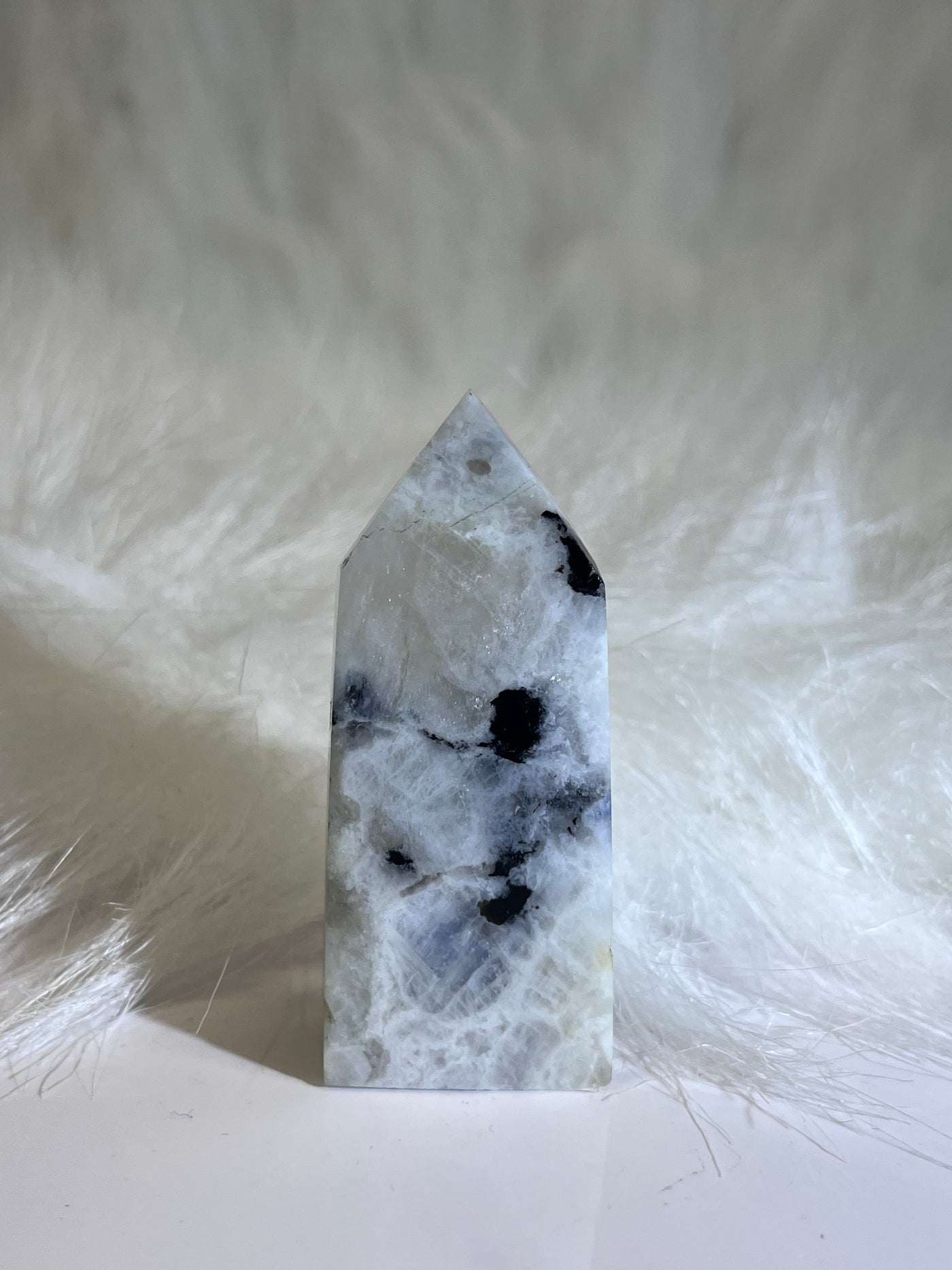 Rainbow Moonstone Points