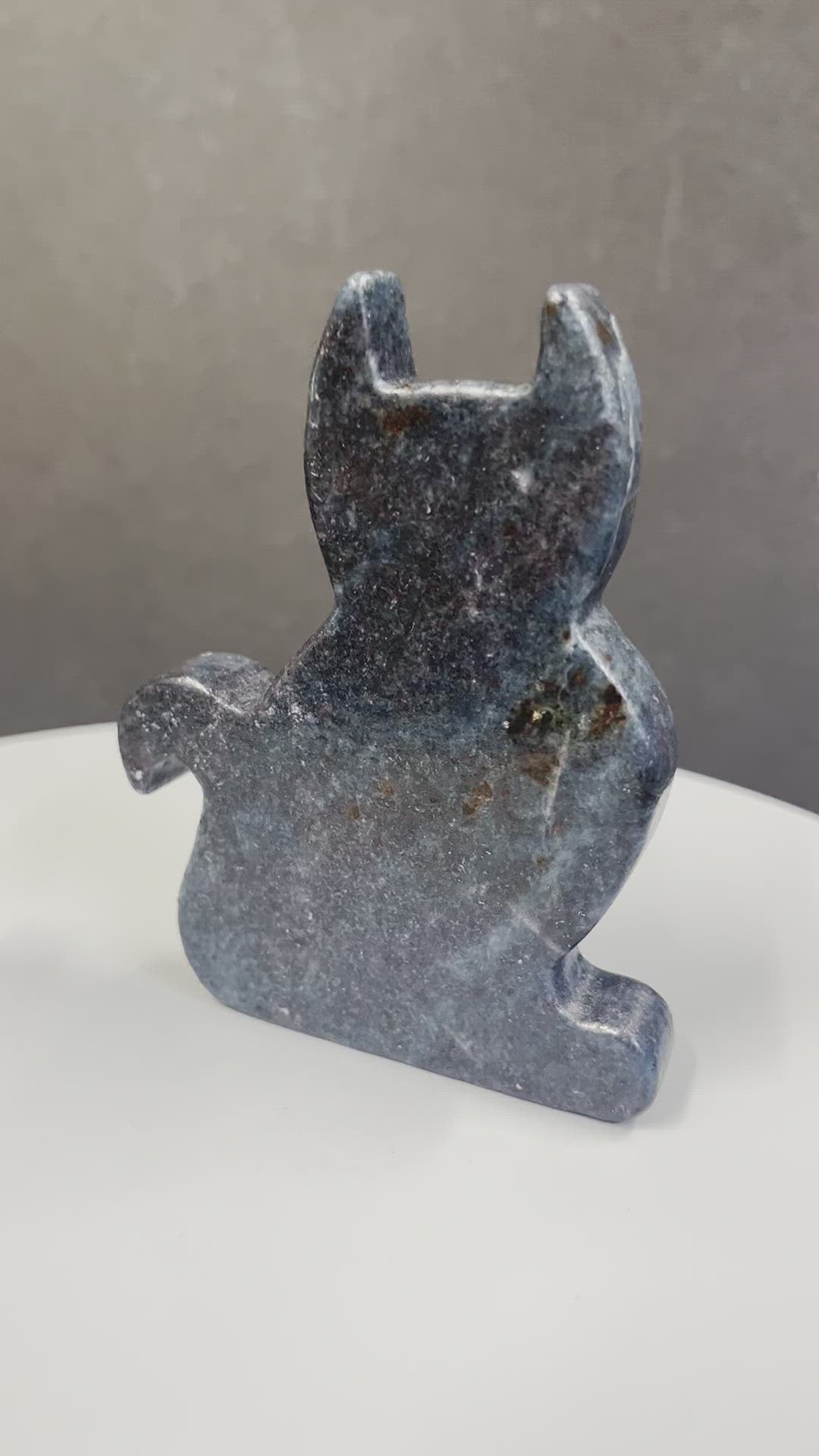 Cat Standing Ruby in Zoisite Limited Edition Carving