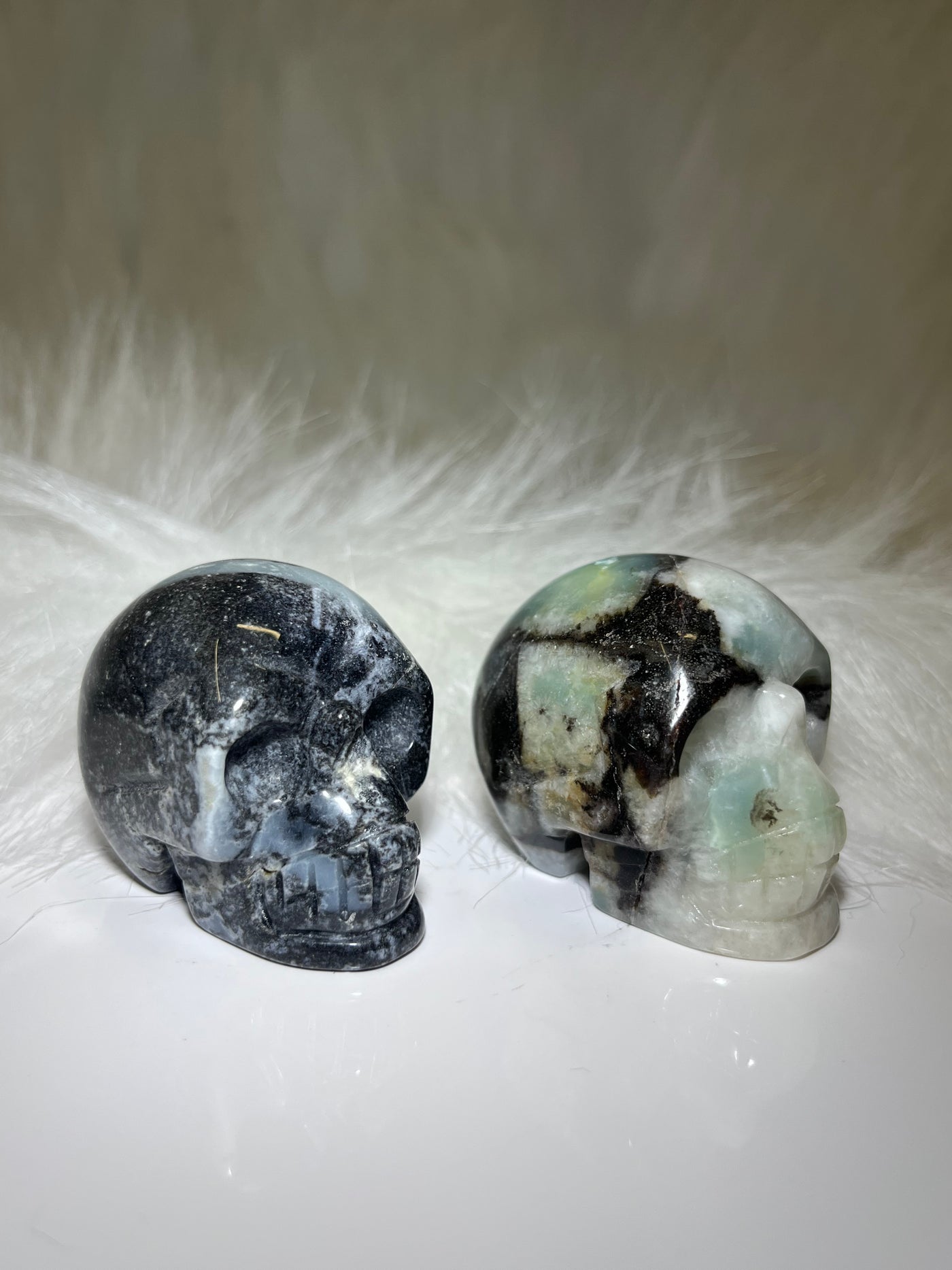 Caribbean Calcite Skulls