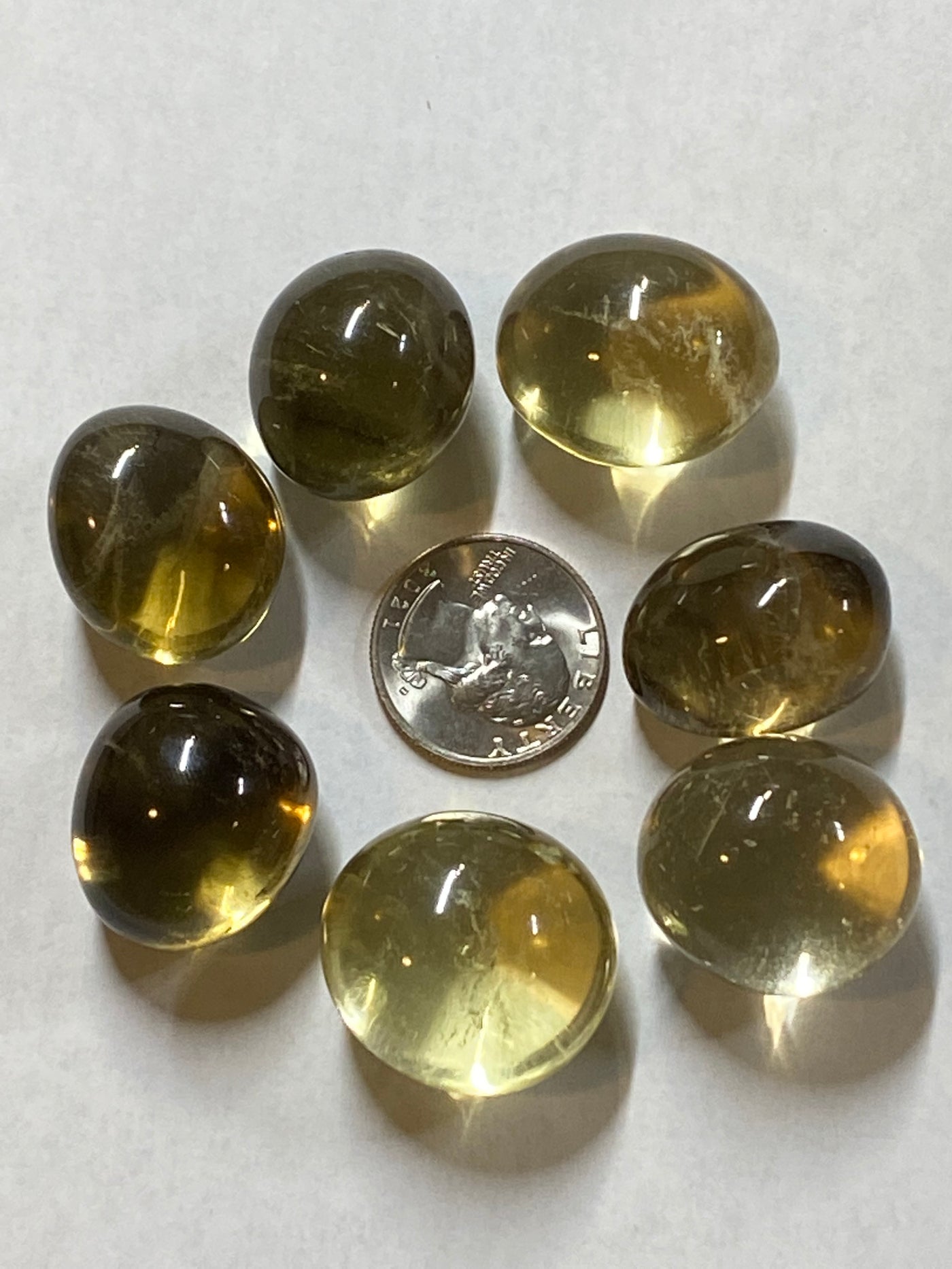 Natural Smokey Citrine Tumbles