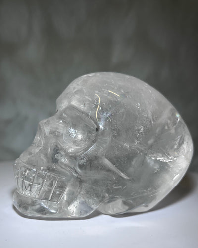 Clear Quartz Skull