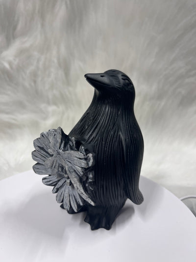 Chrysanthemum Penguin Limited Edition Carving