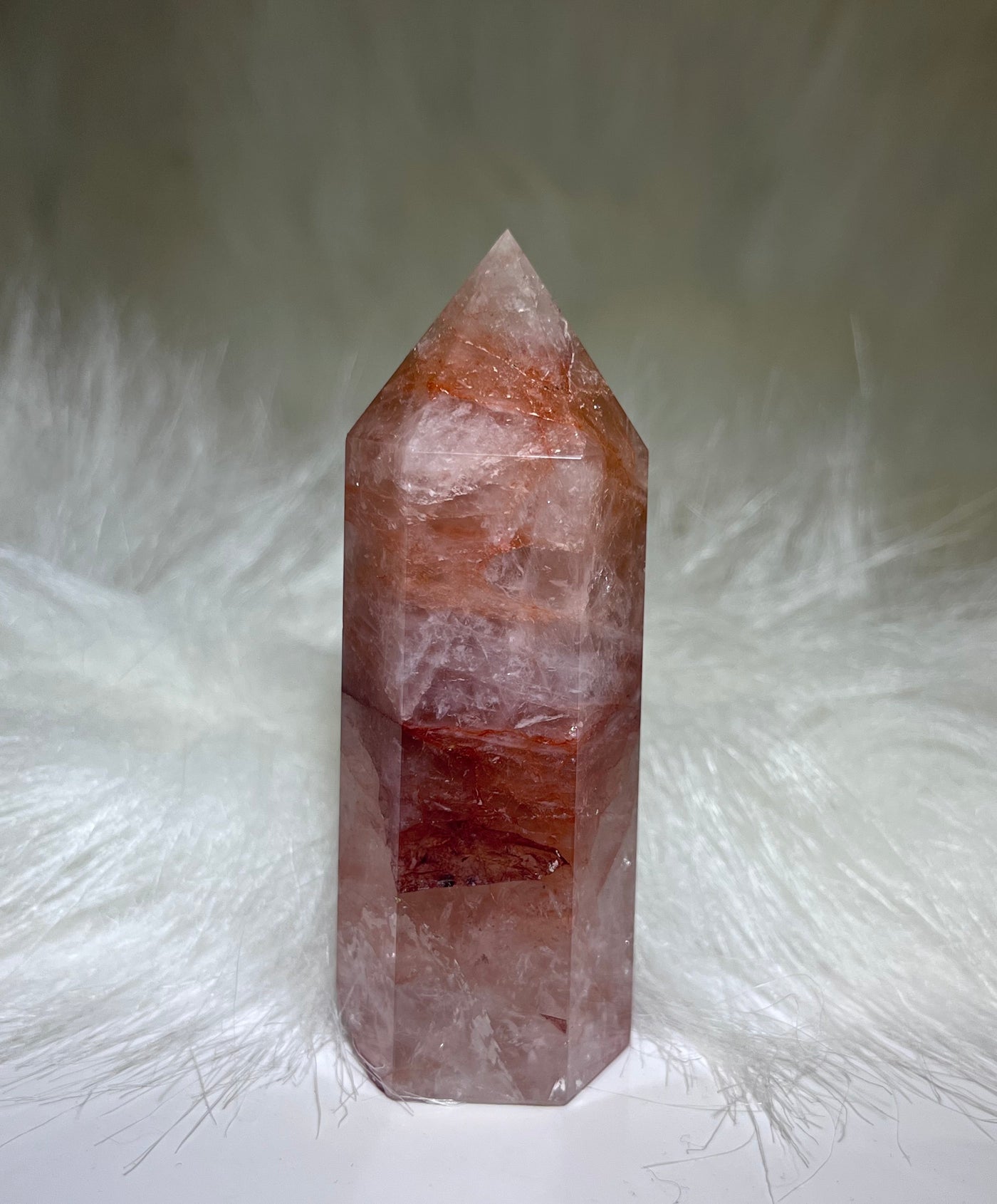 Fire Quartz Points