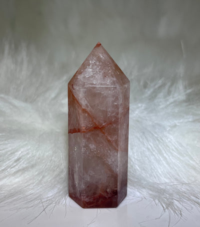 Fire Quartz Points