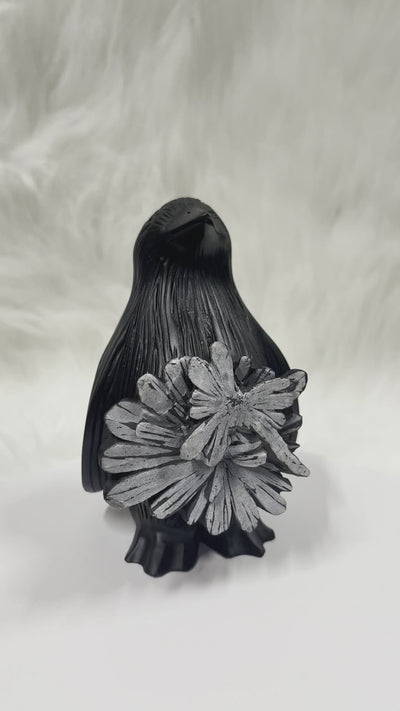 Chrysanthemum Penguin Limited Edition Carving