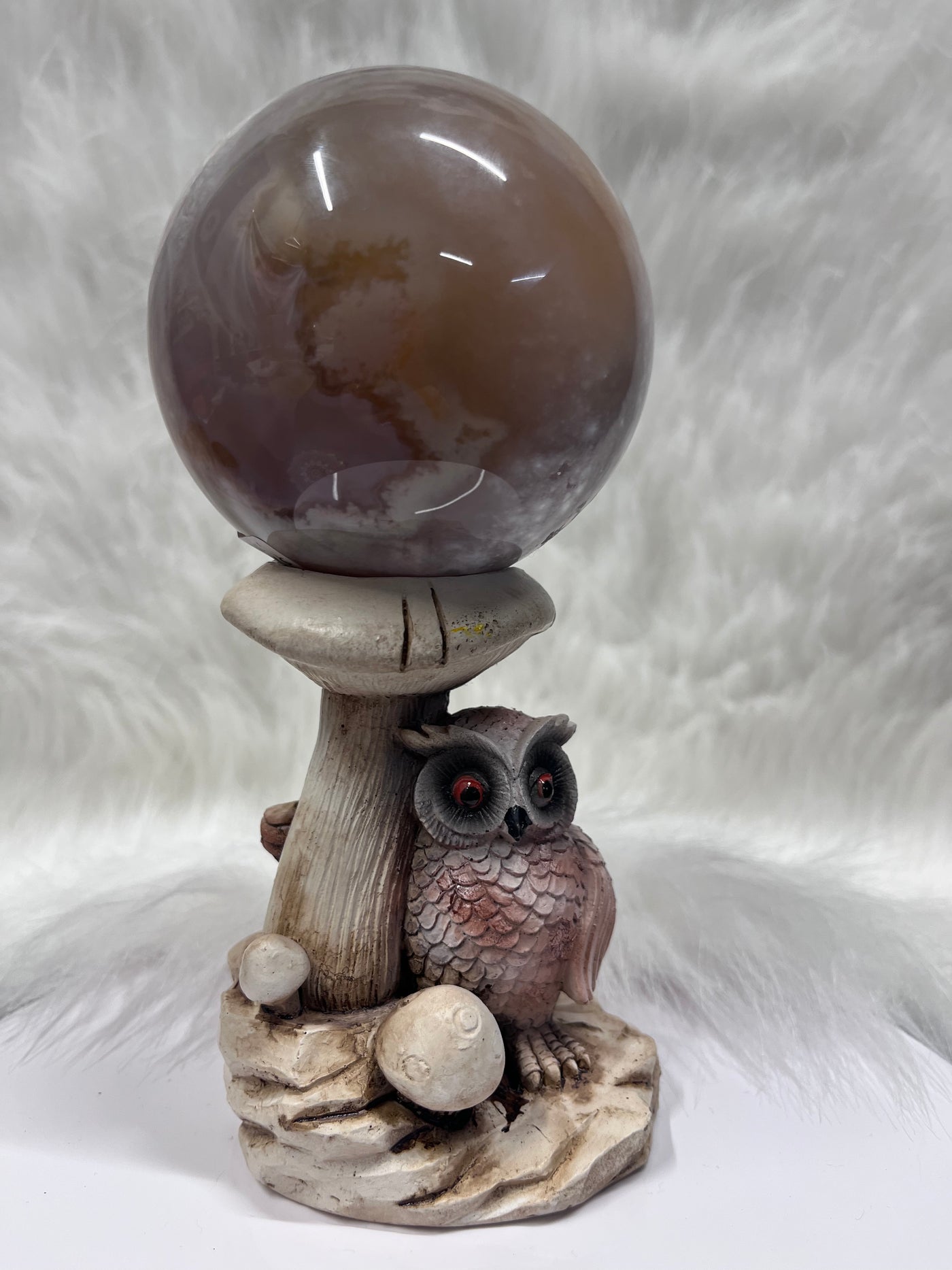 Owl Sphere Stand