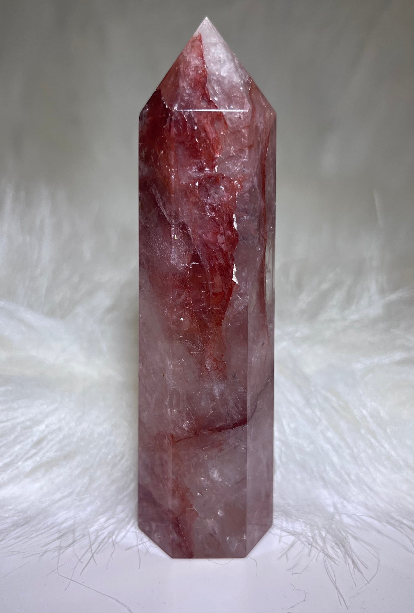 Fire Quartz Points