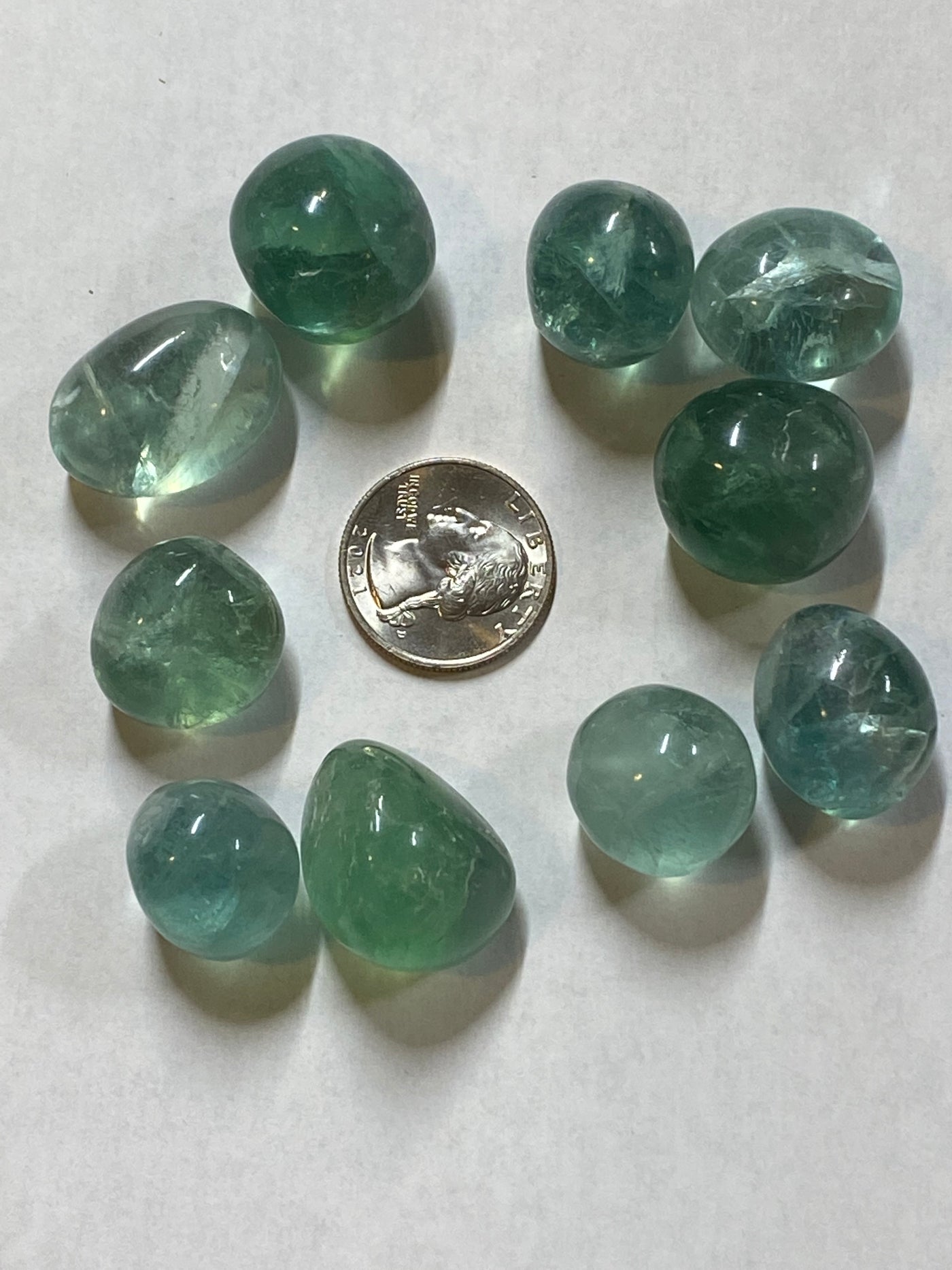 Fluorite Tumbles