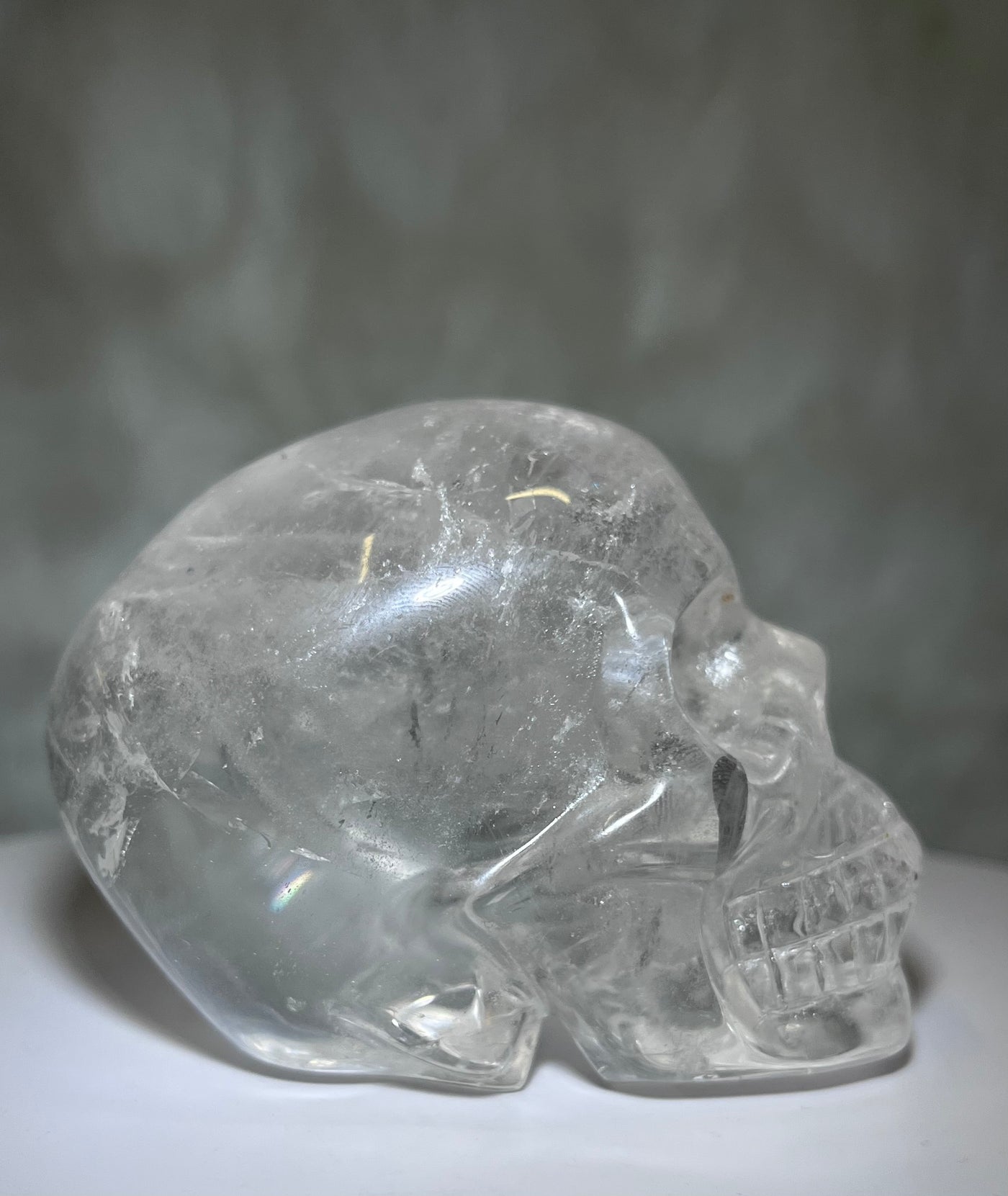 Clear Quartz Skull