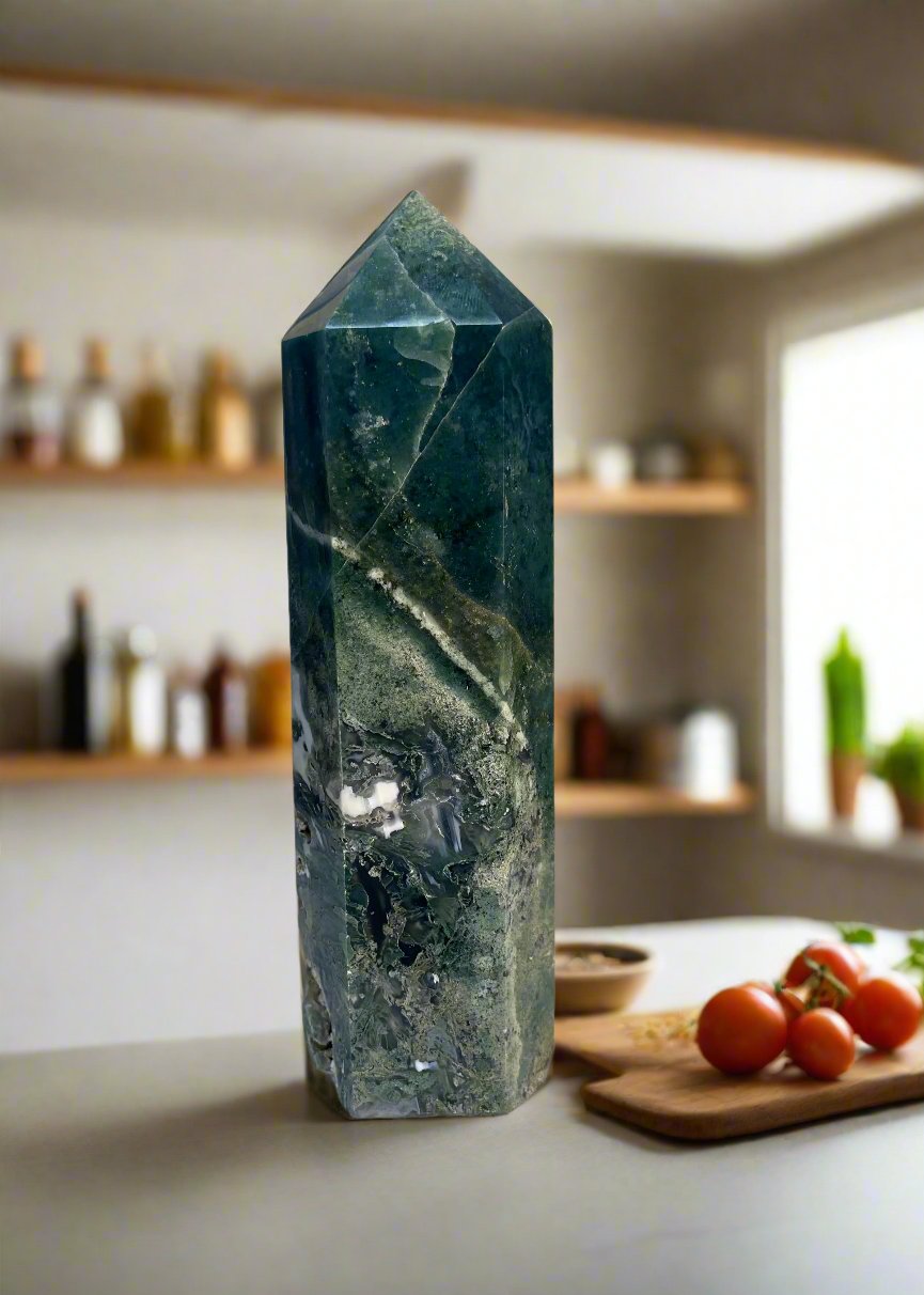 Moss Agate Towers