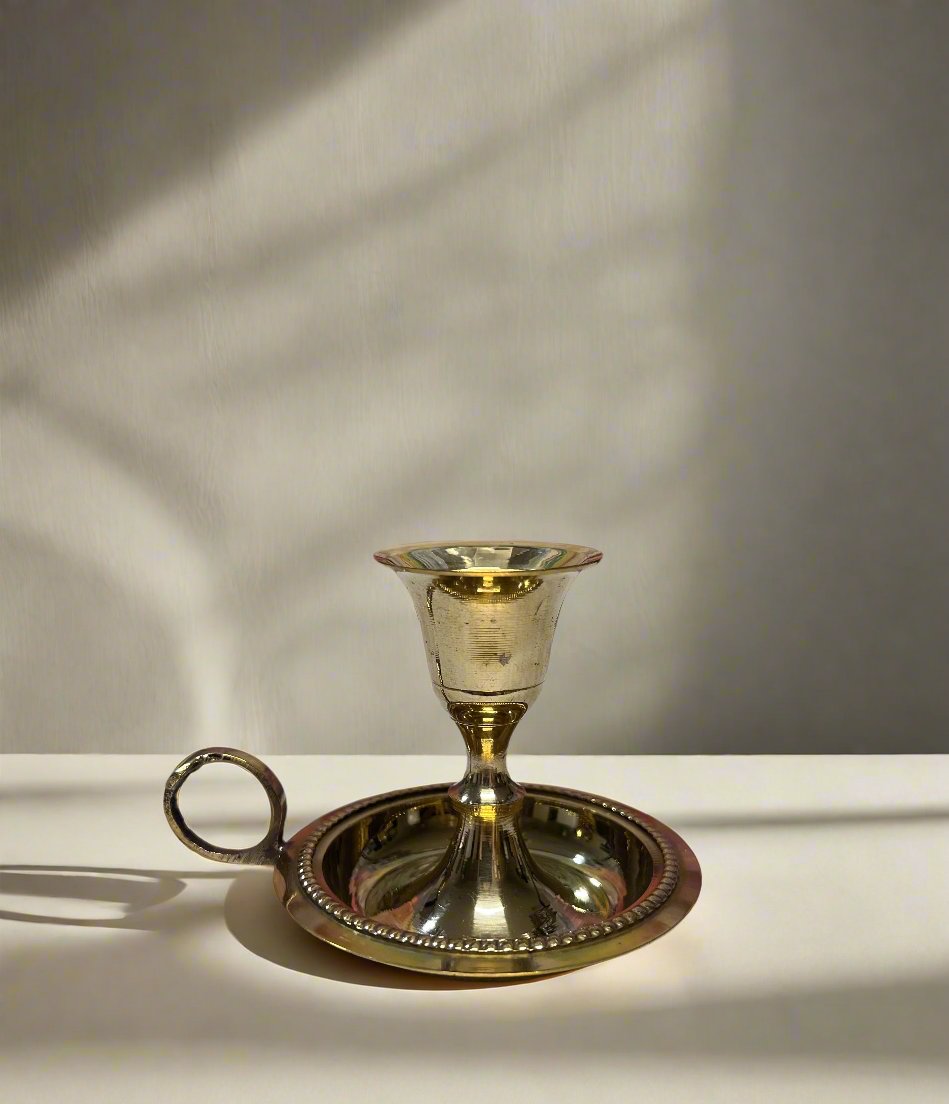 Brass Candle Holder Metaphysical Supply