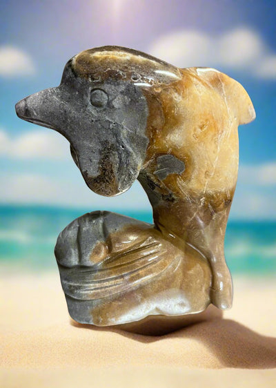 Caribbean Calcite Dolphin Limited Edition